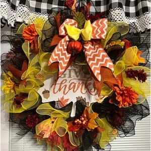 Homemade wreaths